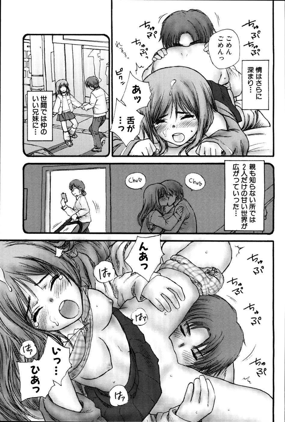 【エロ漫画】事故にあって記憶喪失になったかわいい妹から告白されて愛おしくて仕方なく、感情が抑えきれずいちゃラブ近親相姦してしまう兄！【らする：記憶紛失】