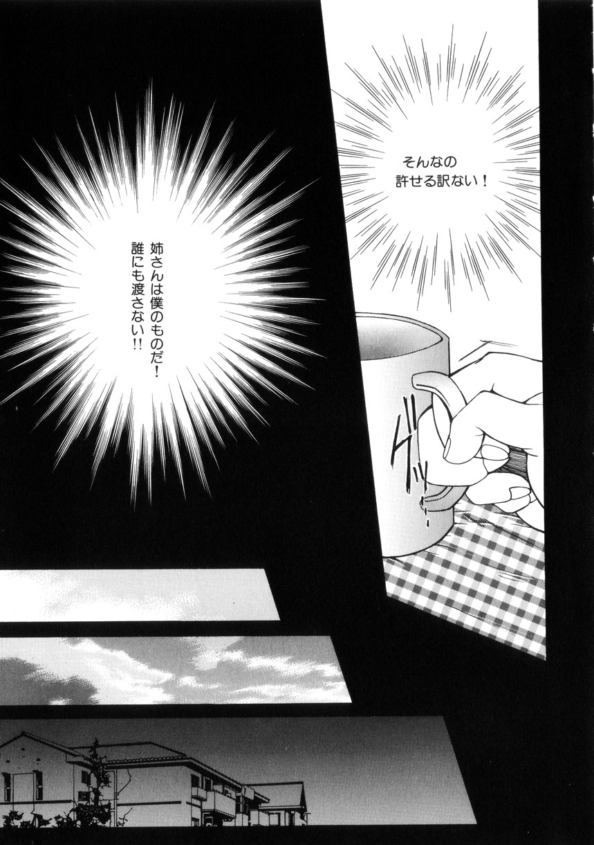 【エロ漫画】結婚することにヤキモチをやいた弟にレイプされちゃうお姉さん…おっぱい揉みや生ハメセックスで近親相姦で中出ししちゃう【安原司：激情】