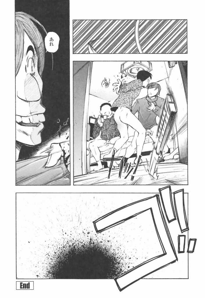 【エロ漫画】巨乳可愛い彼女が彼氏の前で鬼畜な男達に犯されちゃう…大人の玩具で陵辱されたり輪姦セックス中出しされまくる【ゆうきつむぎ：ケダモノたち】