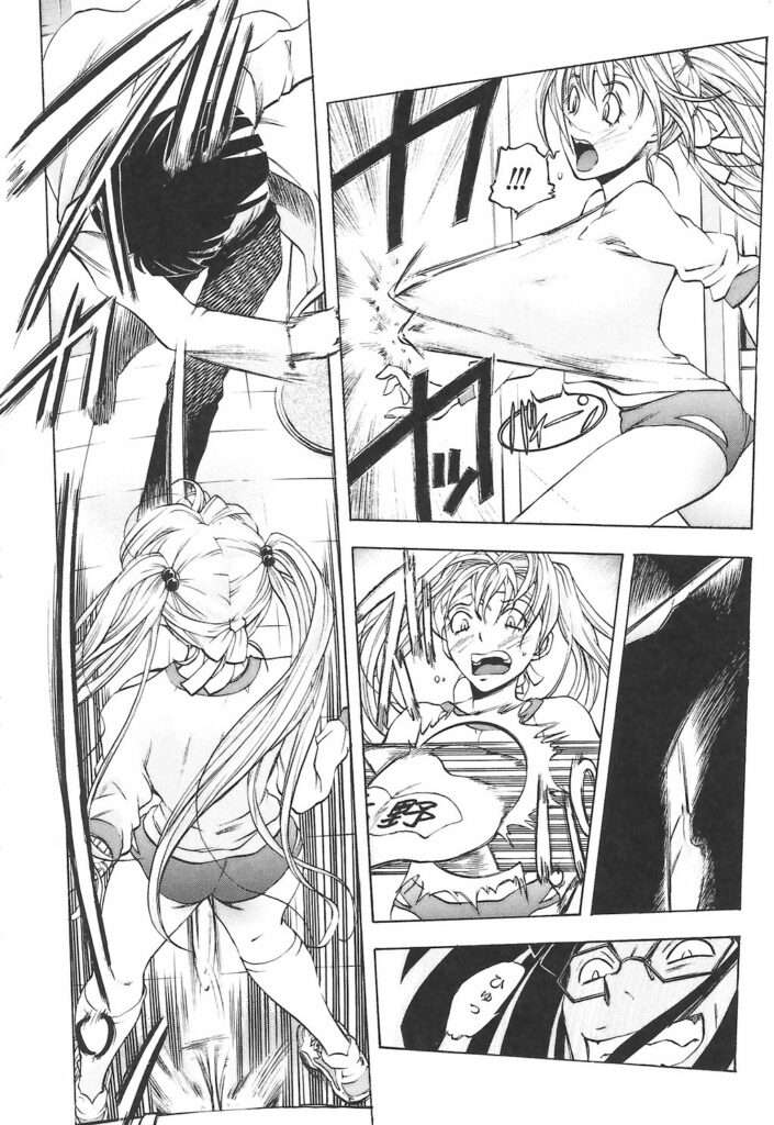 【エロ漫画】ブルマ姿の巨乳女子校生が学校でえっちな先生にレイプされてしまい、中出しのセックスに潮吹いちゃう【ゆうきつむぎ：保健室淫眉日記】