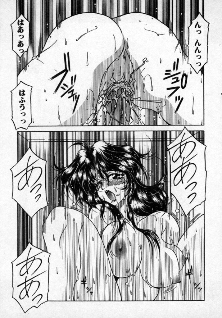 【エロ漫画】息子を誘惑し逆レイプしちゃう母親…騎乗位やバッグで生ハメ近親相姦セックスしちゃう【カゲロウ：華の影IV】