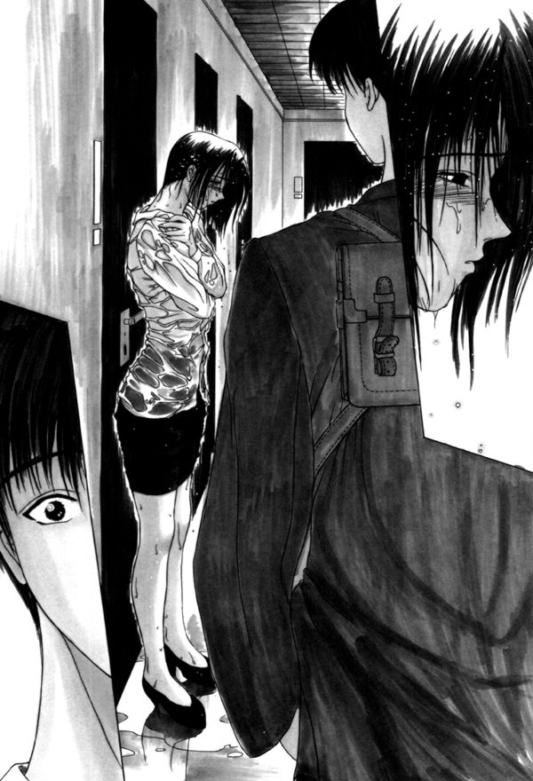 【エロ漫画】お風呂でいちゃらぶセックスしちゃう巨乳のお姉さん…おっぱい揉みや騎乗位で生ハメ中出しいちゃラブセックスで絶頂アクメ堕ちしちゃう【みやびつづる：最終話「微笑】