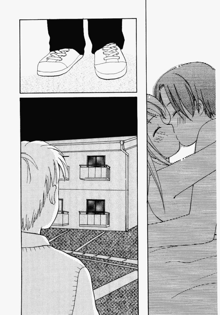 【エロ漫画】兄の束縛から彼と逃げてイチャラブセックスしちゃう妹…クンニをされて生ハメ中出しセックスで絶頂アクメ堕ちしちゃう【めいか：トライアングル】