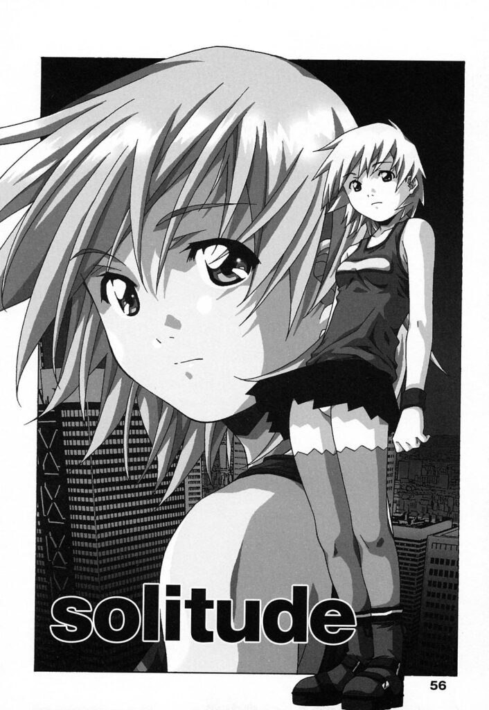 【エロ漫画】男とただ身体を重ねあう関係なロリ少女…ホテルでご奉仕フェラをしてバックで生ハメ中出しイチャラブセックスで絶頂アクメ堕ちしちゃう【あまのよ～き：solitude】