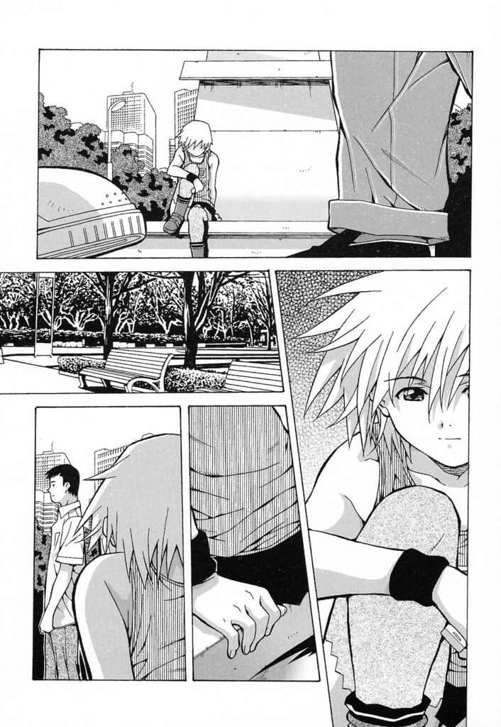 【エロ漫画】男とただ身体を重ねあう関係なロリ少女…ホテルでご奉仕フェラをしてバックで生ハメ中出しイチャラブセックスで絶頂アクメ堕ちしちゃう【あまのよ～き：solitude】