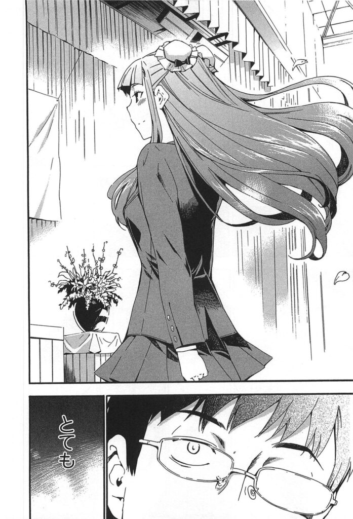 【エロ漫画】問題児だったJKを更生させるうちに大好きな彼女になって、いよいよ卒業までこぎつけ感傷にひたる先生、帰宅すると荷物を取りに来たJKが裸エプロンでお出迎え、素直な気持ちをぶつけ合ってイチャラブ和姦、先生にまたがって熱いモノを受け入れて、バックで愛し合って卒業中出しセックス【犬：fuzzy lips 〜サ・ク・ラ〜】